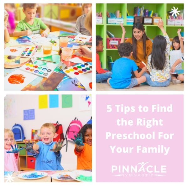 5 Tips to Find the Right Preschool For Your Family