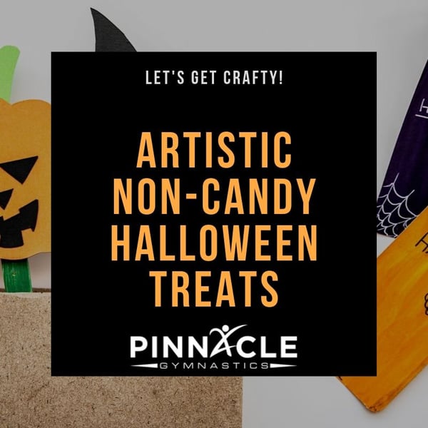 Artistic non-candy halloween treats