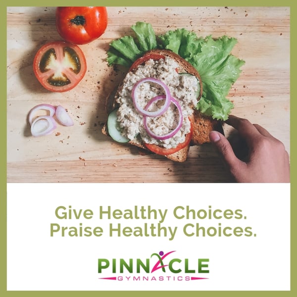 Give Healthy Choices. Praise Healthy Choices.