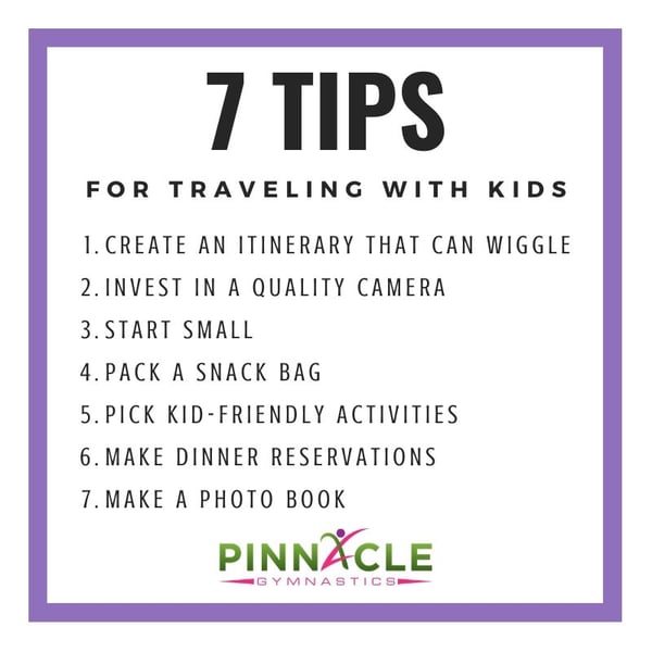 Tips for traveling with kids
