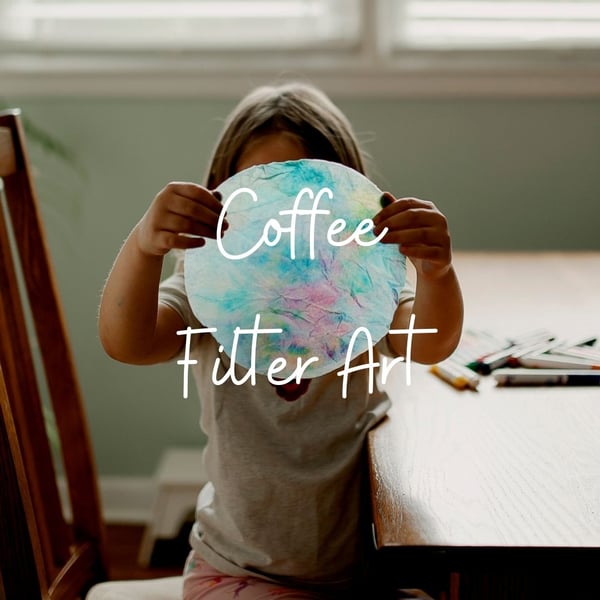 coffee filter indoor crafts