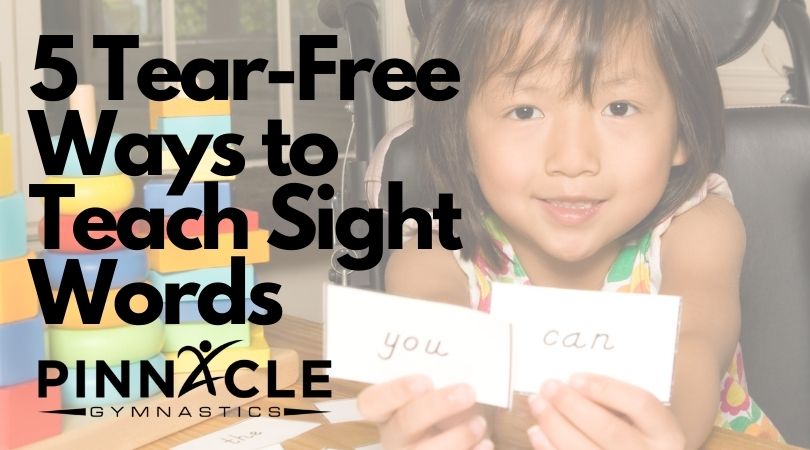 Ways to Teach Sight Words