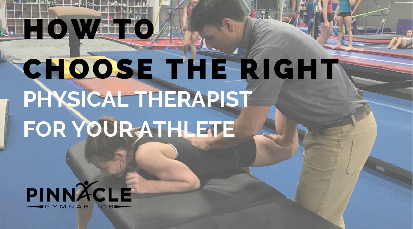 How to choose the right physical therapist for your athlete