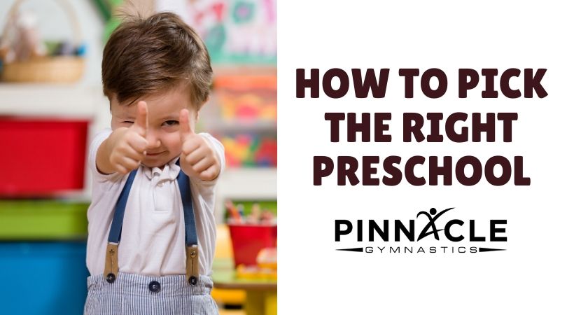 how to find the right preschool 