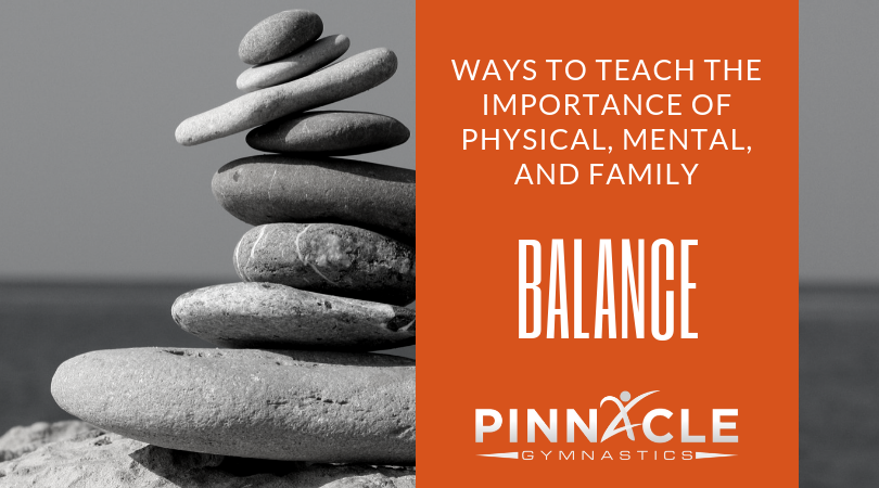 ways to teach the importance of balance at home